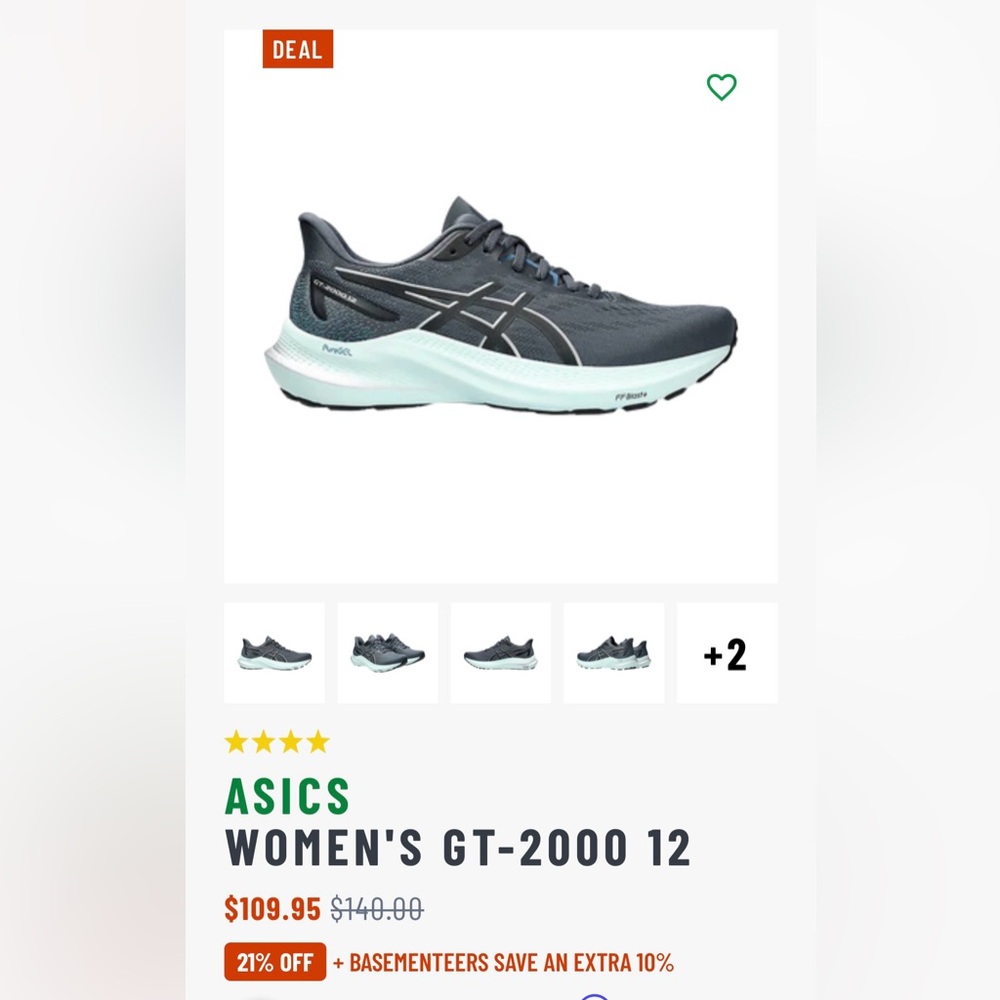 ASICS Women’s GT-2000 12 Sneakers